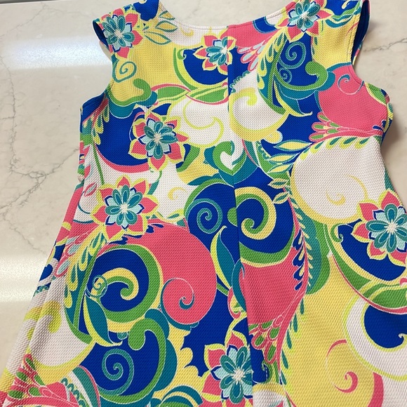 Women’s Ronni Nicole Colorful Pastel Summer Dress Size 10 - Picture 7 of 11